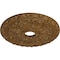 Ekena Millwork Spring Leaf Medallion (Canopies up to 5 5/8"), 19 7/8"OD x 3 5/8"ID x 1 1/4"P, Smokey Topaz Crackle CM19SPSTC - alternate 4